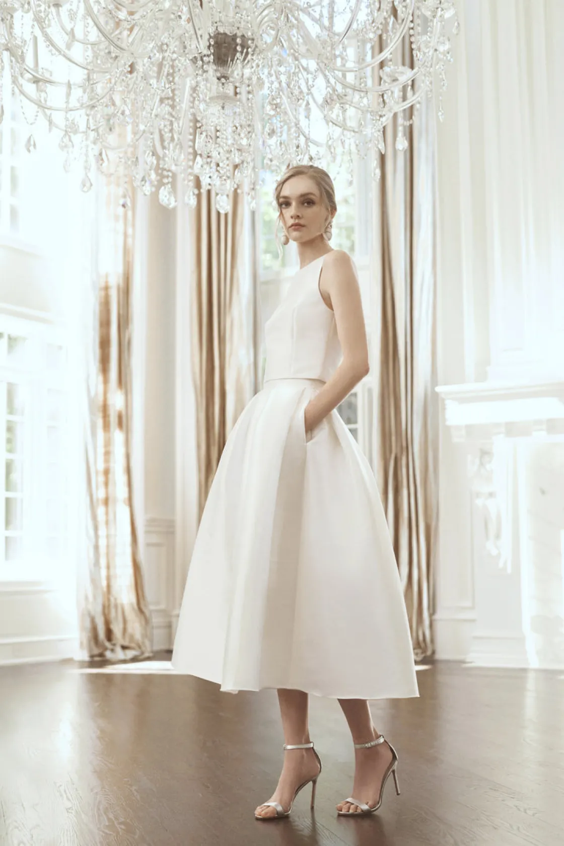 Sachin & Babi Leighton Skirt - - Mikado Off White Online