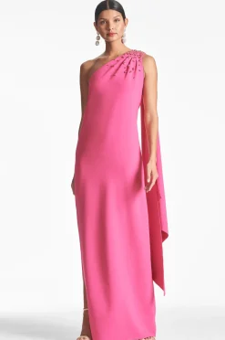 Sachin & Babi Leslie Gown - Rose Pink Outlet
