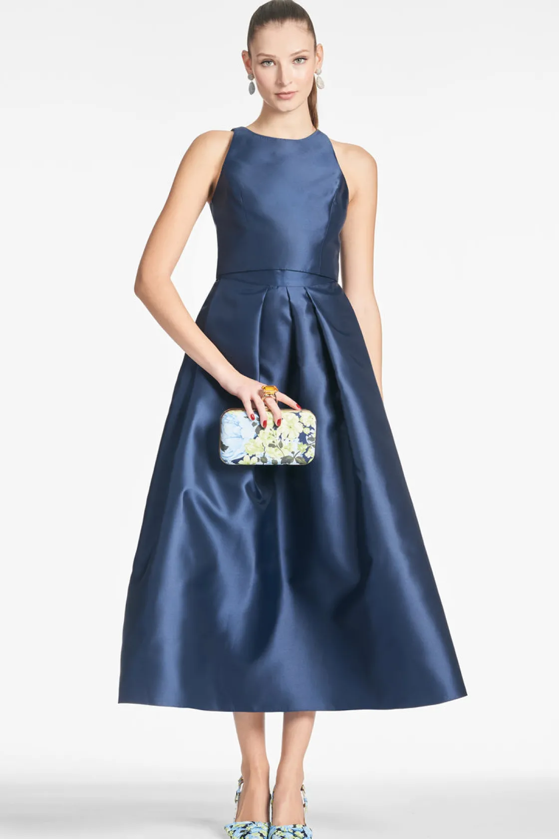Sachin & Babi Lexie Top - Navy Sale