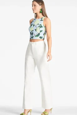 Sachin & Babi Lexie Top - Sky Citrine Peonies Online
