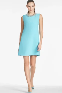 Sachin & Babi Liz Dress - Swiss Blue Clearance