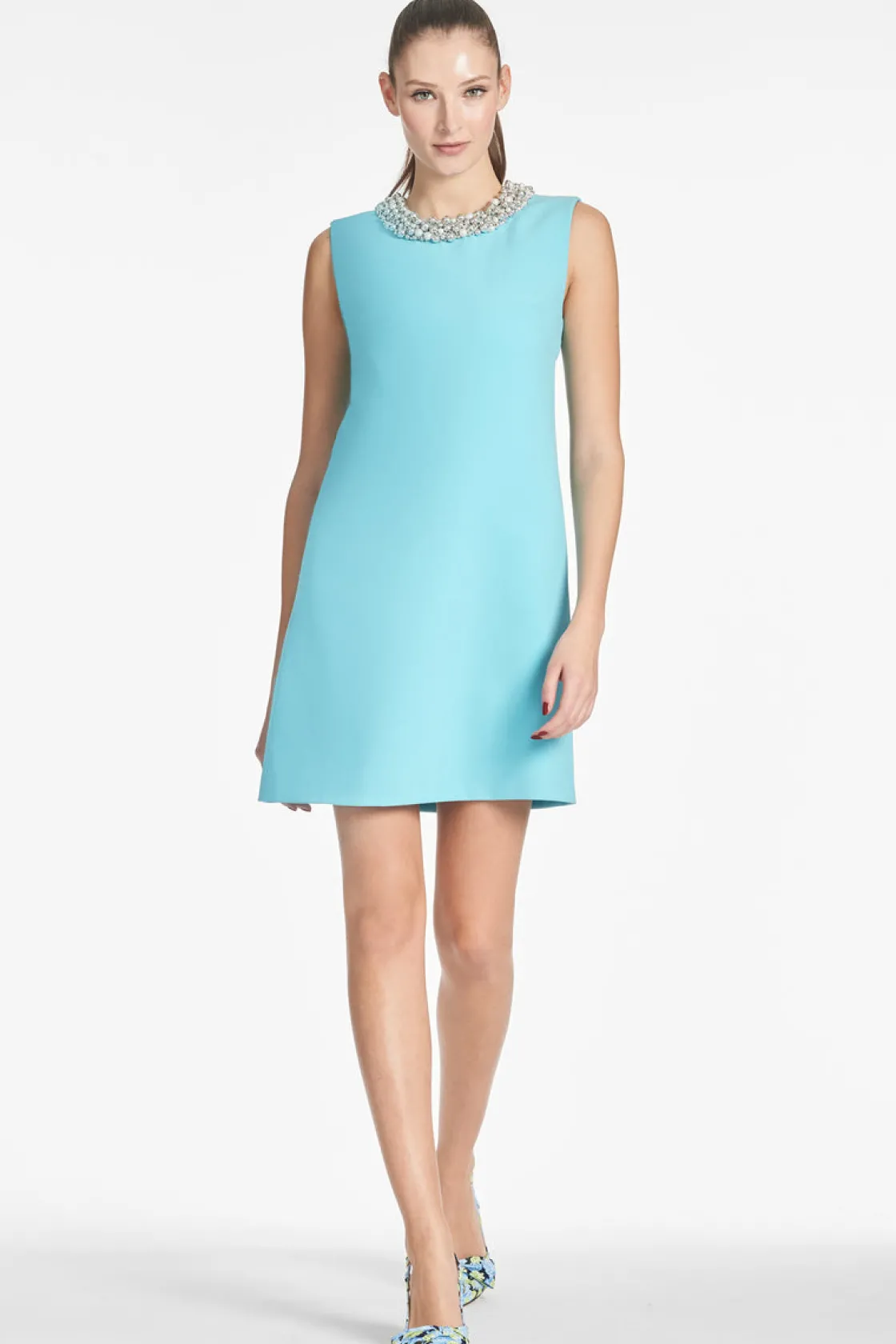 Sachin & Babi Liz Dress - Swiss Blue Clearance