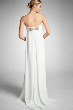 Sachin & Babi Lourdes Gown - Ivory Hot