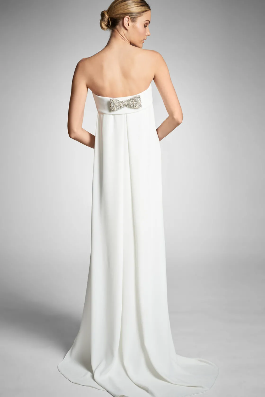 Sachin & Babi Lourdes Gown - Ivory Hot