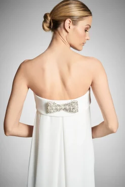 Sachin & Babi Lourdes Gown - Ivory Hot