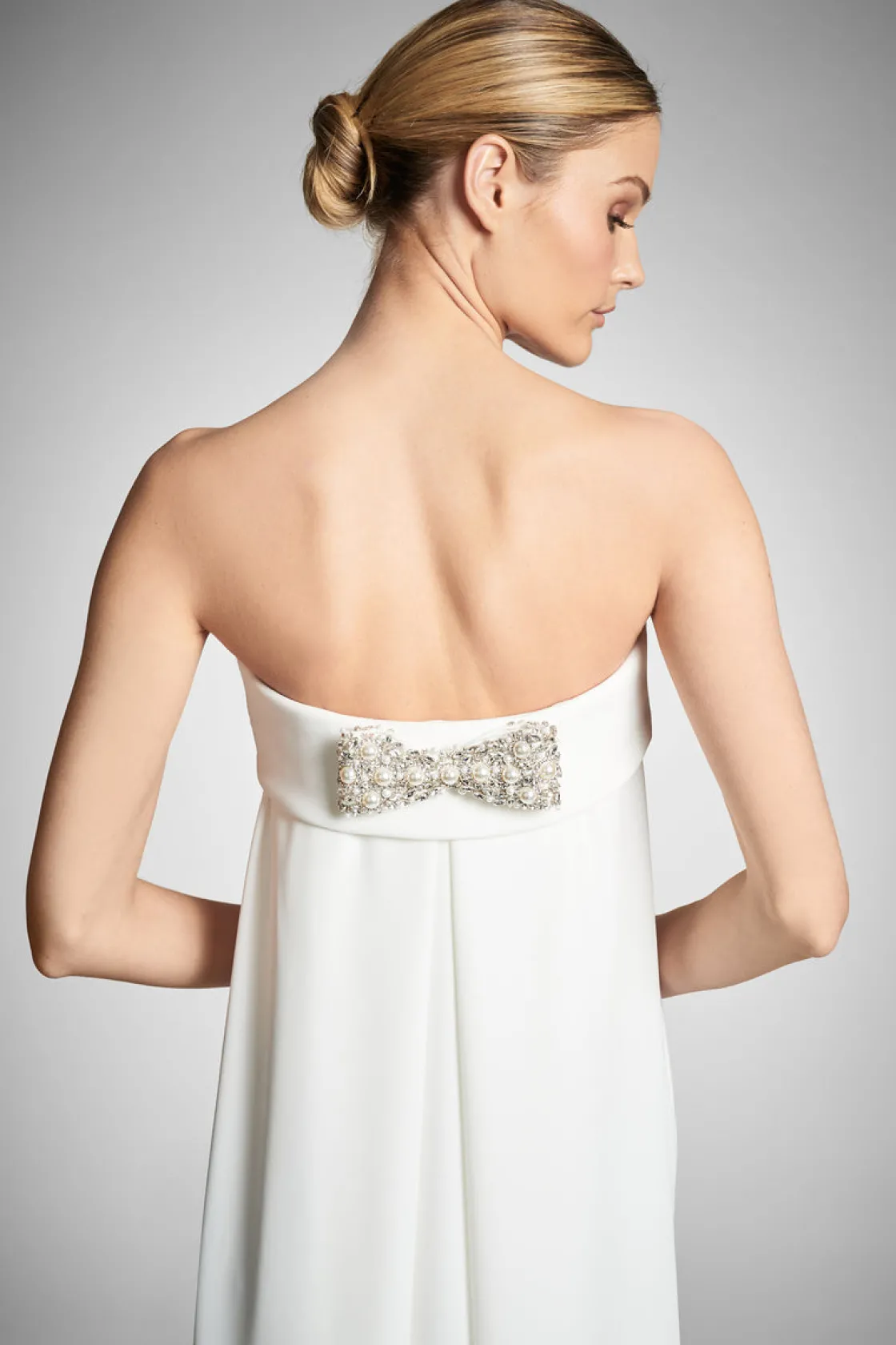 Sachin & Babi Lourdes Gown - Ivory Hot