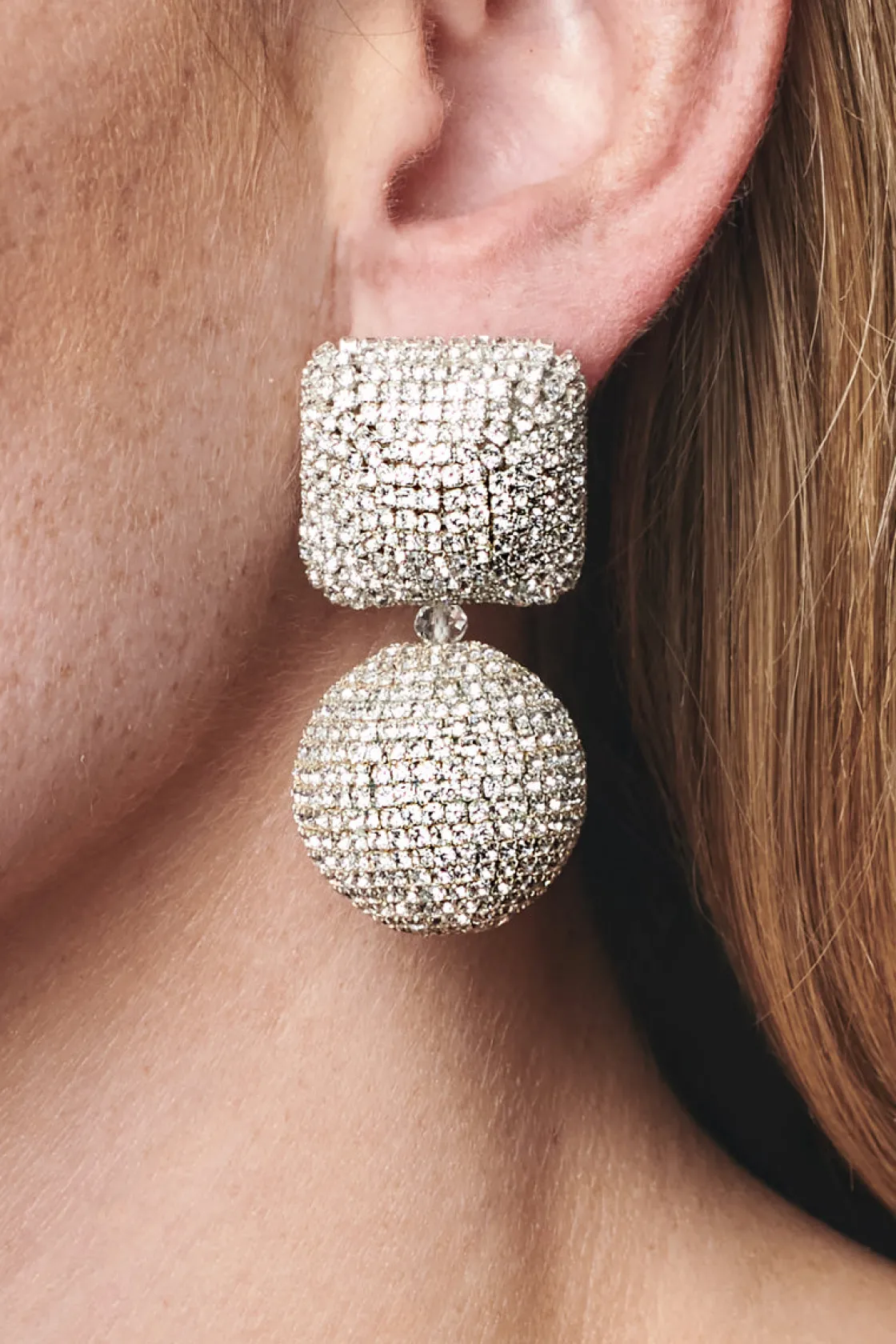 Sachin & Babi Lydia Earrings - Crystals Clear Discount
