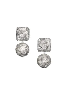 Sachin & Babi Lydia Earrings - Crystals Clear Discount
