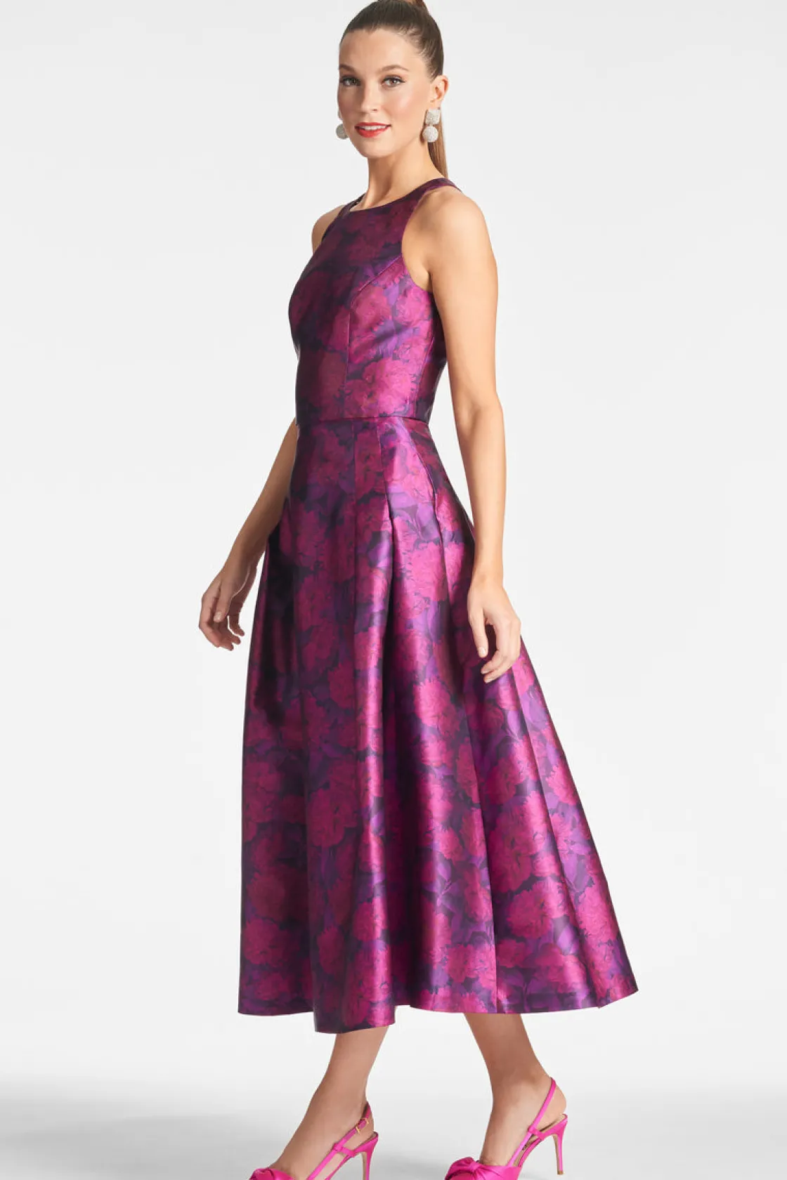 Sachin & Babi Lydia Skirt - Magenta Bloom Cheap