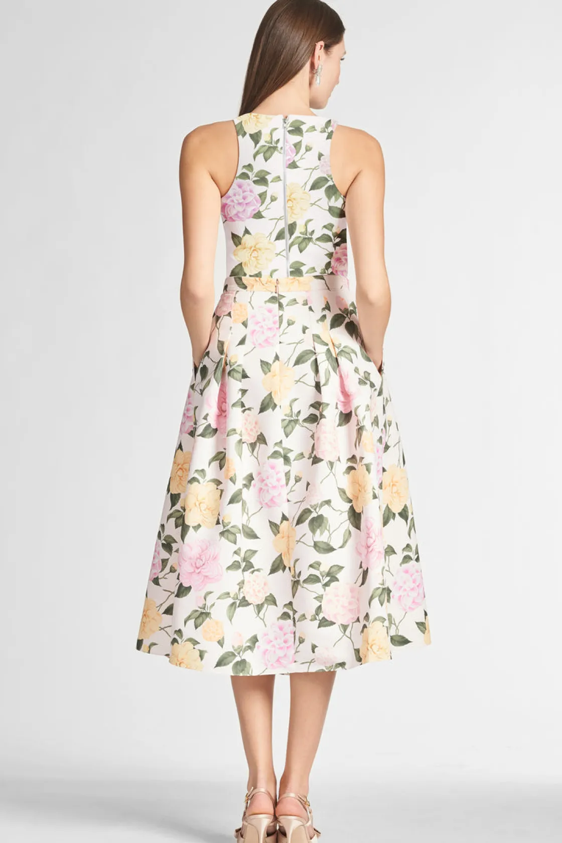 Sachin & Babi Lydia Skirt - Pink Lemonade Bouquet Best Sale
