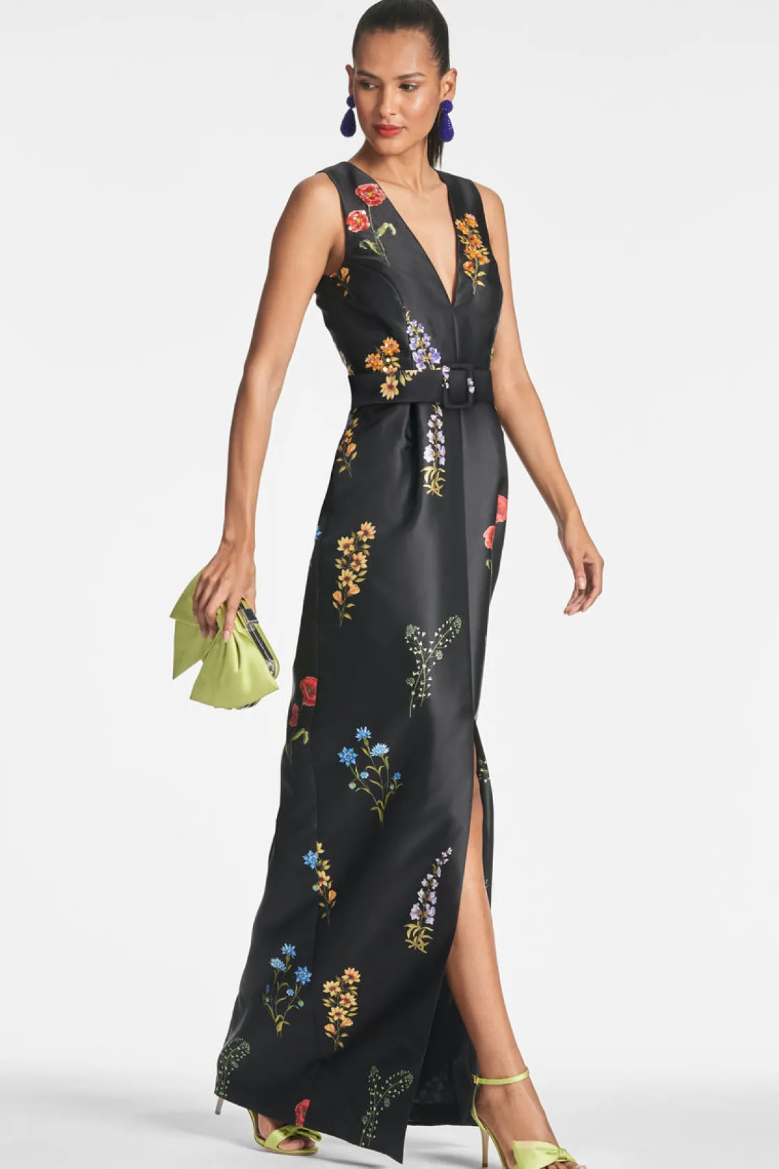 Sachin & Babi Marsden Gown - Noir Bouquet Outlet