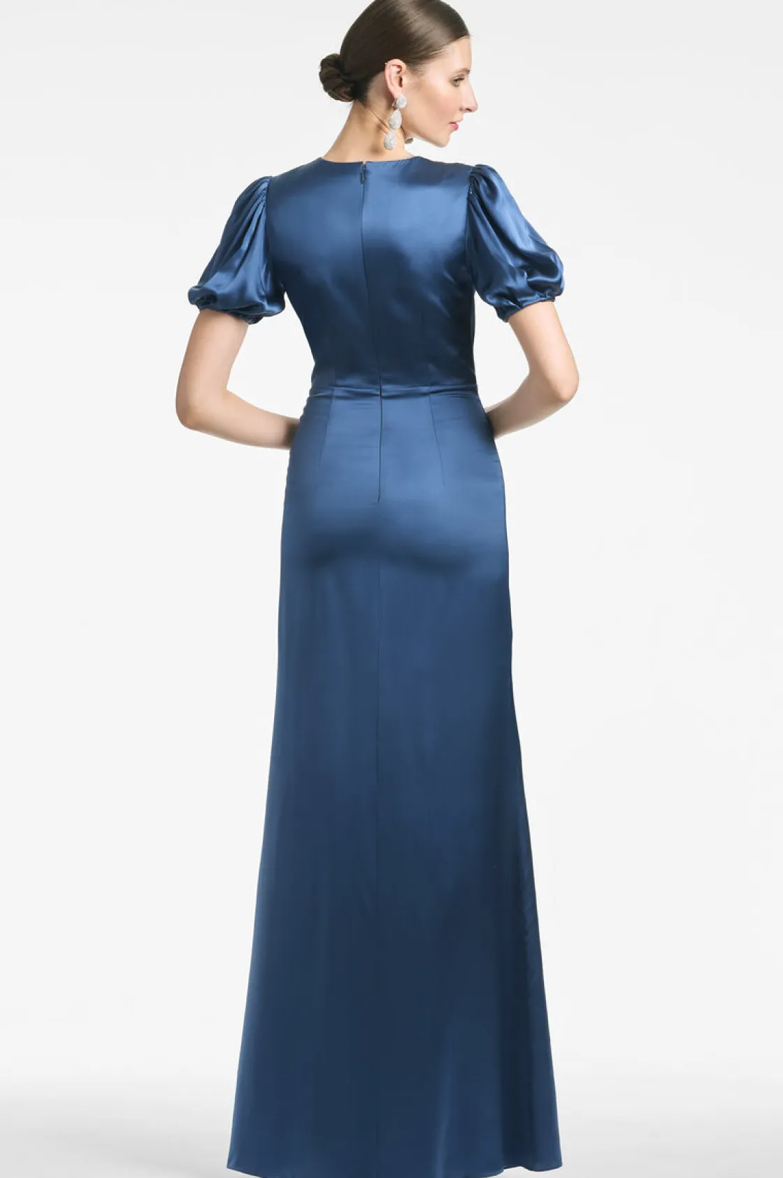 Sachin & Babi Mila Gown - Indigo Cheap