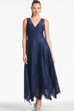 Sachin & Babi Miuccia Dress - Navy Flash Sale