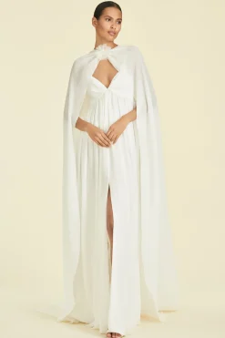 Sachin & Babi Monica Cape - Off White Cheap
