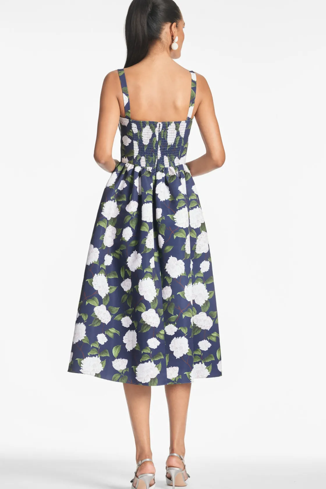 Sachin & Babi Olena Dress - Navy/Ivory Moonlit Garden Navy/Ivory Moonlit Garden Flash Sale