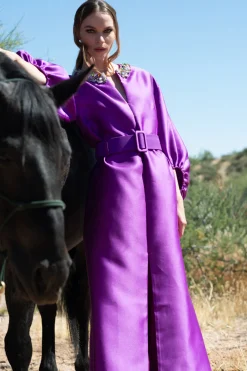 Sachin & Babi Olympia Gown - Grape Best Sale