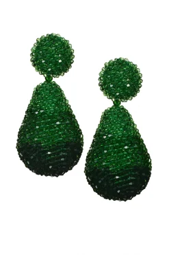 Sachin & Babi Ombre Elise Earrings - Faceted Beads Sapphire Store