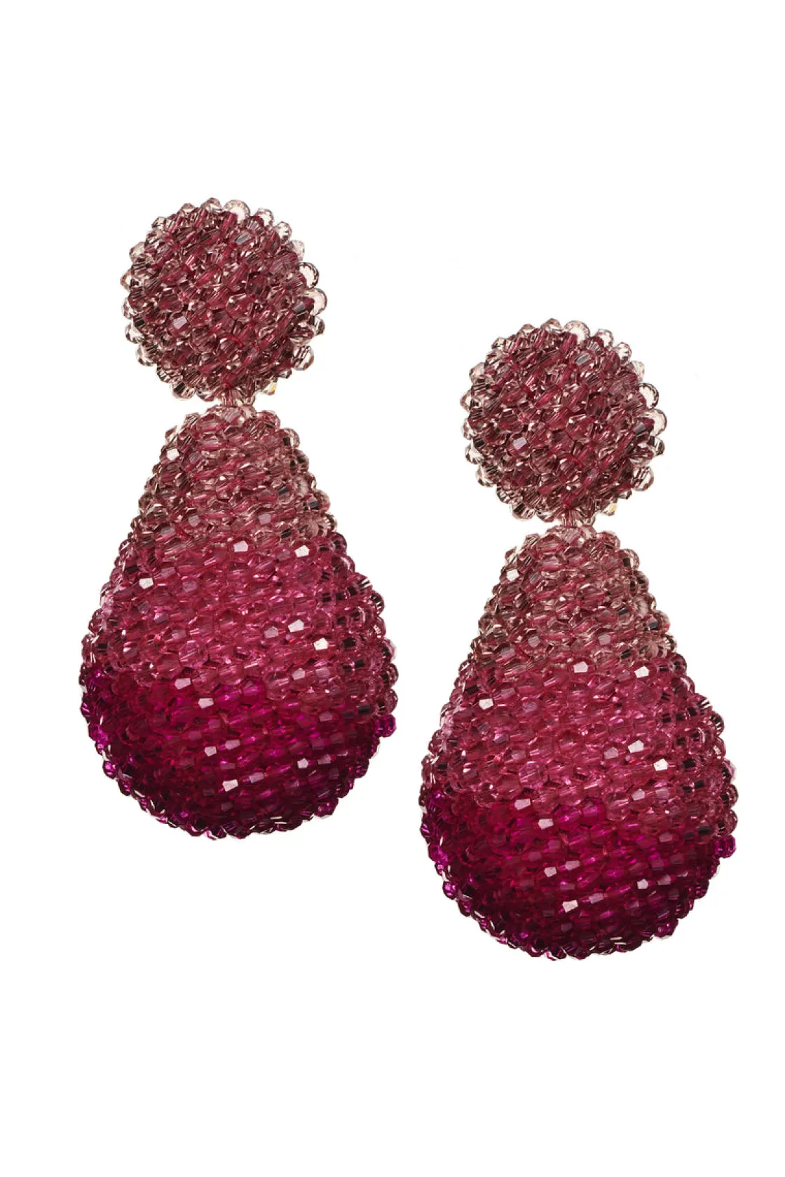 Sachin & Babi Ombre Elise Earrings - Faceted Beads Sapphire Store
