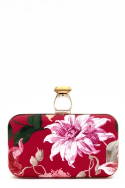 Sachin & Babi On The Rocks Clutch - Deep Pink Dahlia Discount