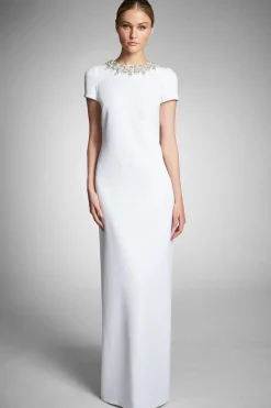 Sachin & Babi Petra Gown - Ivory Best