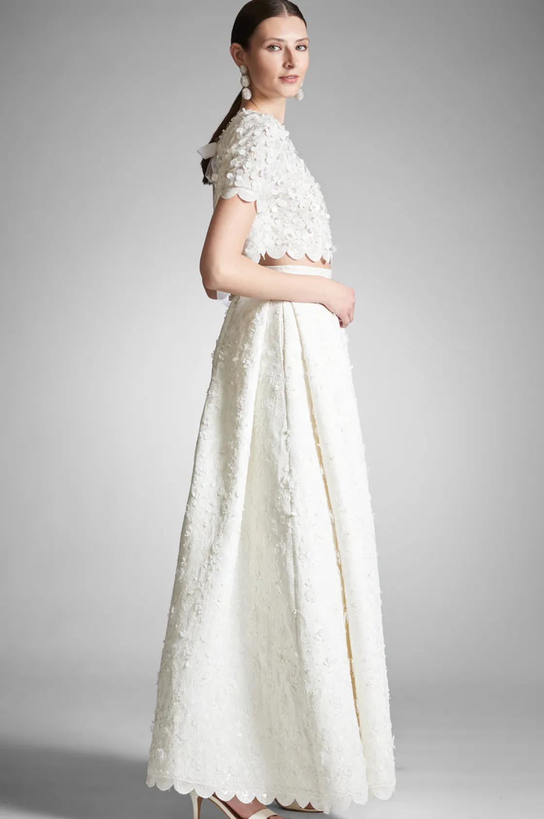 Sachin & Babi Pyaar Skirt - Ivory Clearance