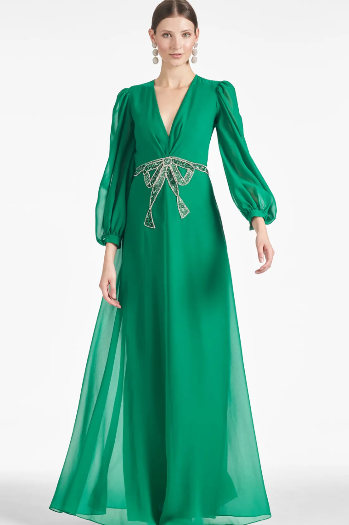 Sachin & Babi Ramsey Gown - Malachite Shop