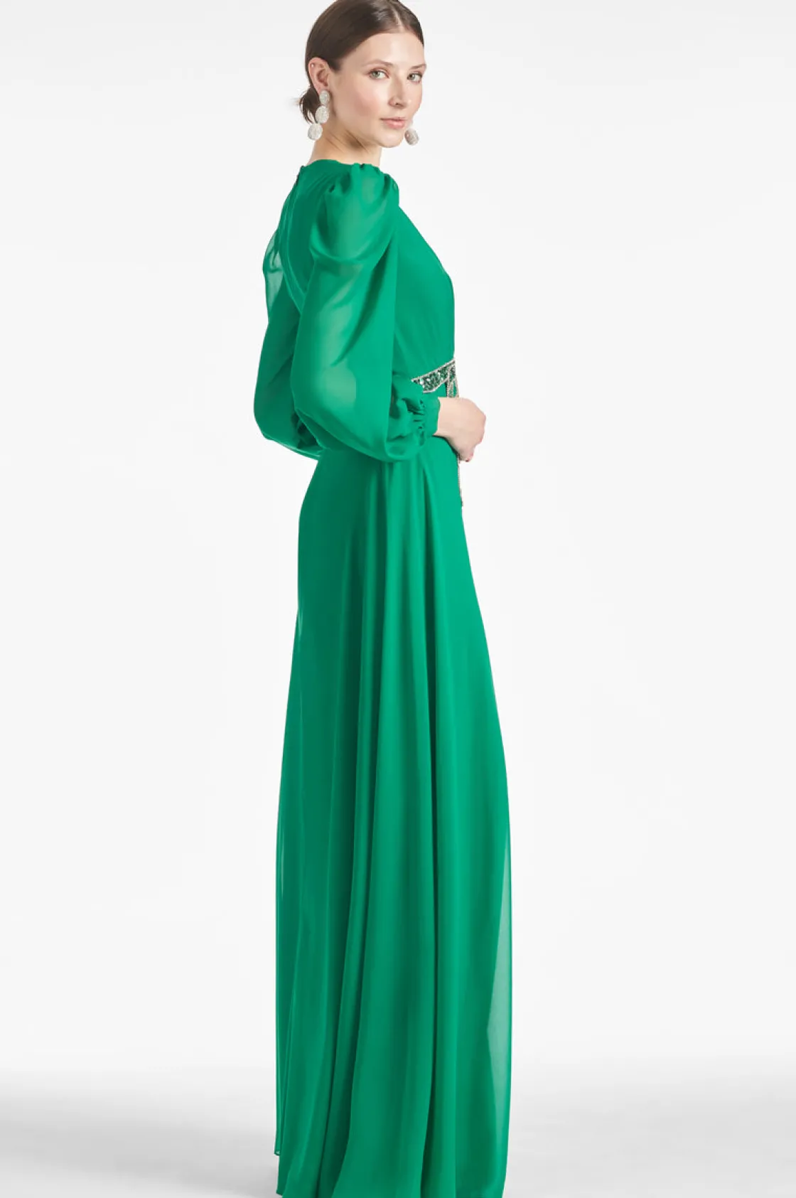 Sachin & Babi Ramsey Gown - Malachite Shop