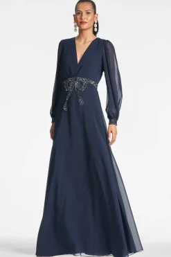 Sachin & Babi Ramsey Gown - Midnight Best