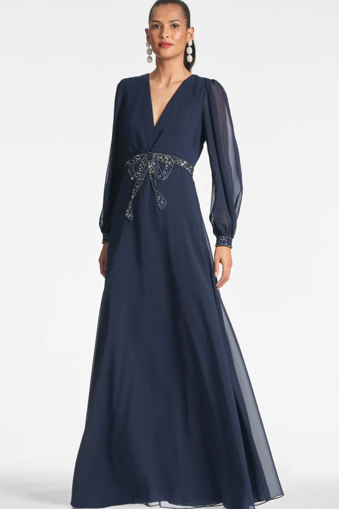 Sachin & Babi Ramsey Gown - Midnight Best
