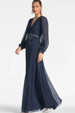 Sachin & Babi Ramsey Gown - Midnight Best