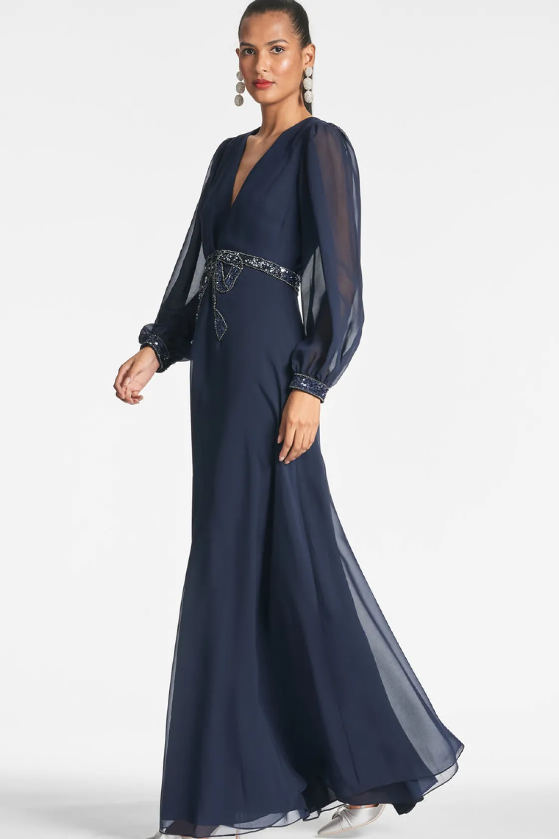 Sachin & Babi Ramsey Gown - Midnight Best