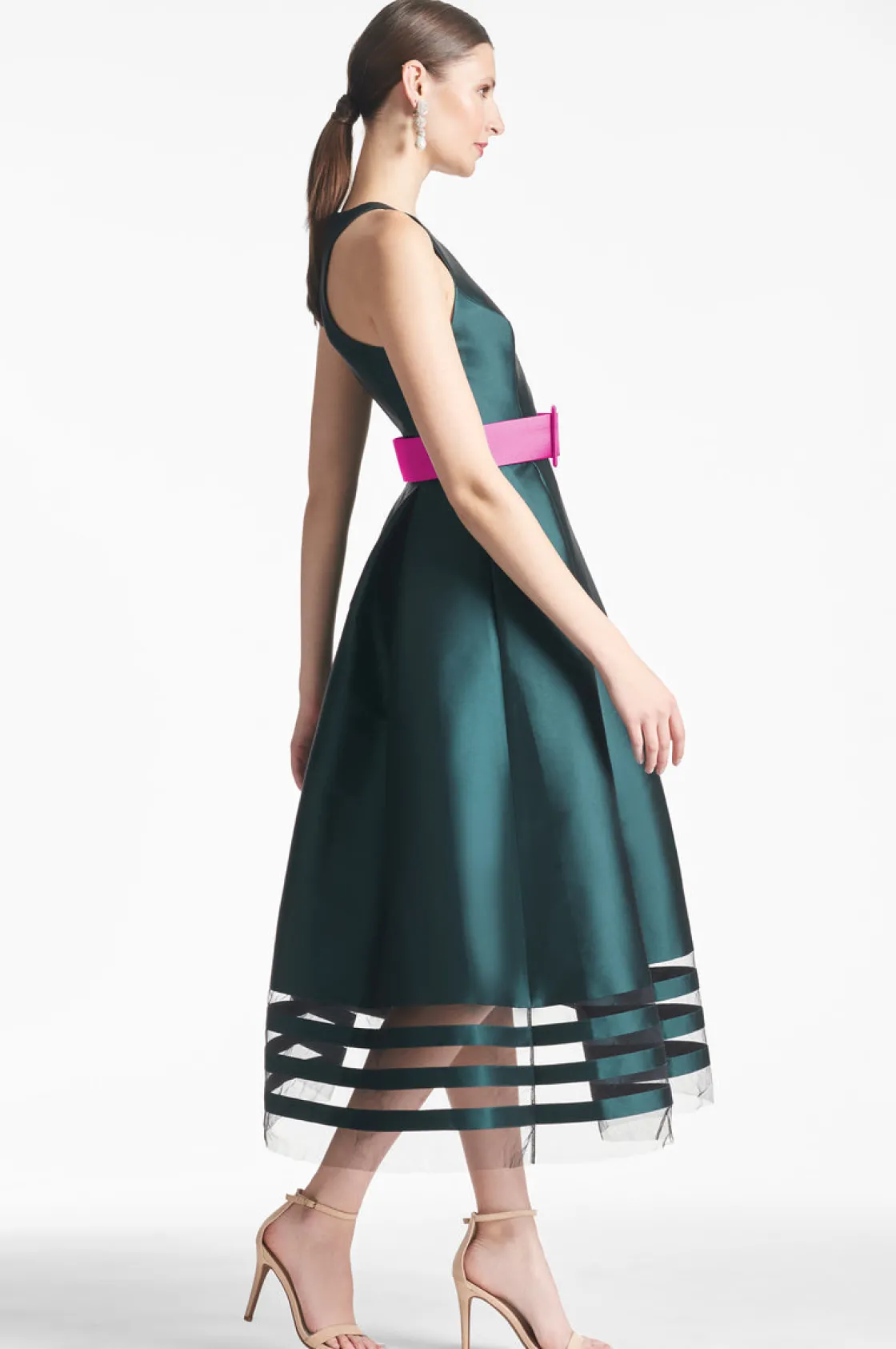 Sachin & Babi Rani Dress - Forest Green Cheap