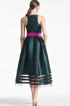 Sachin & Babi Rani Dress - Forest Green Cheap