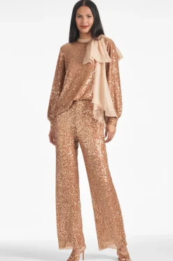 Sachin & Babi Sequin Bri Pant - Honey Online