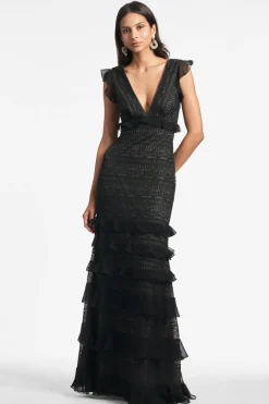 Sachin & Babi Serafina Gown - Black Store