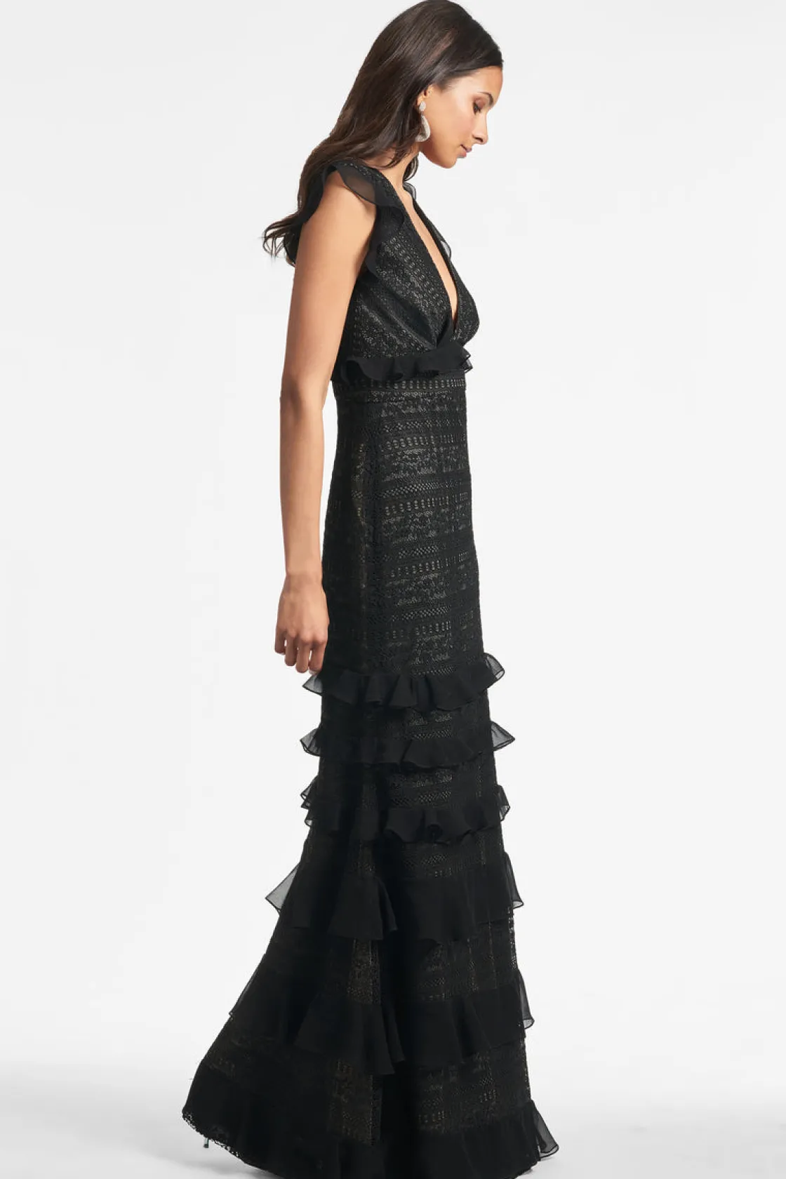 Sachin & Babi Serafina Gown - Black Store