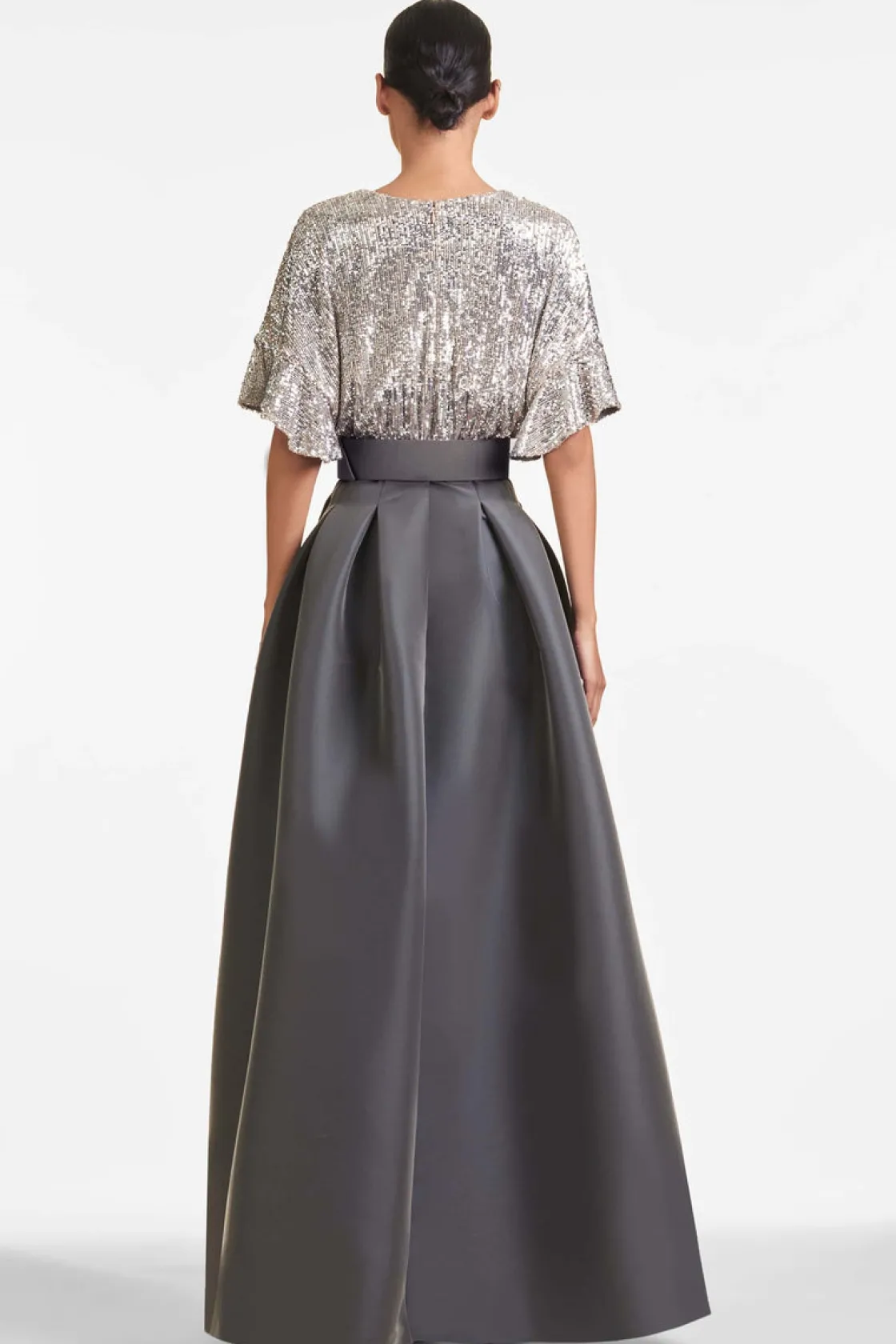 Sachin & Babi Simone Gown - Charcoal Sale
