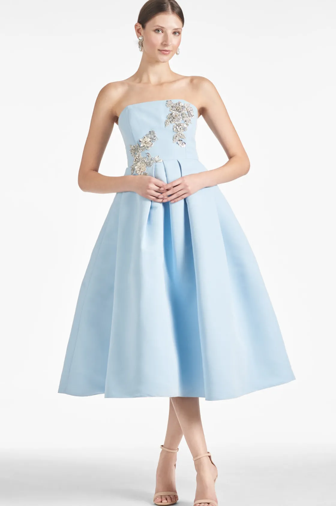 Sachin & Babi Sydney Gown - Sky Blue Flash Sale