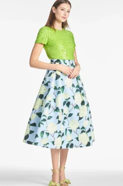 Sachin & Babi Veronica Top - Electric Lime Fashion