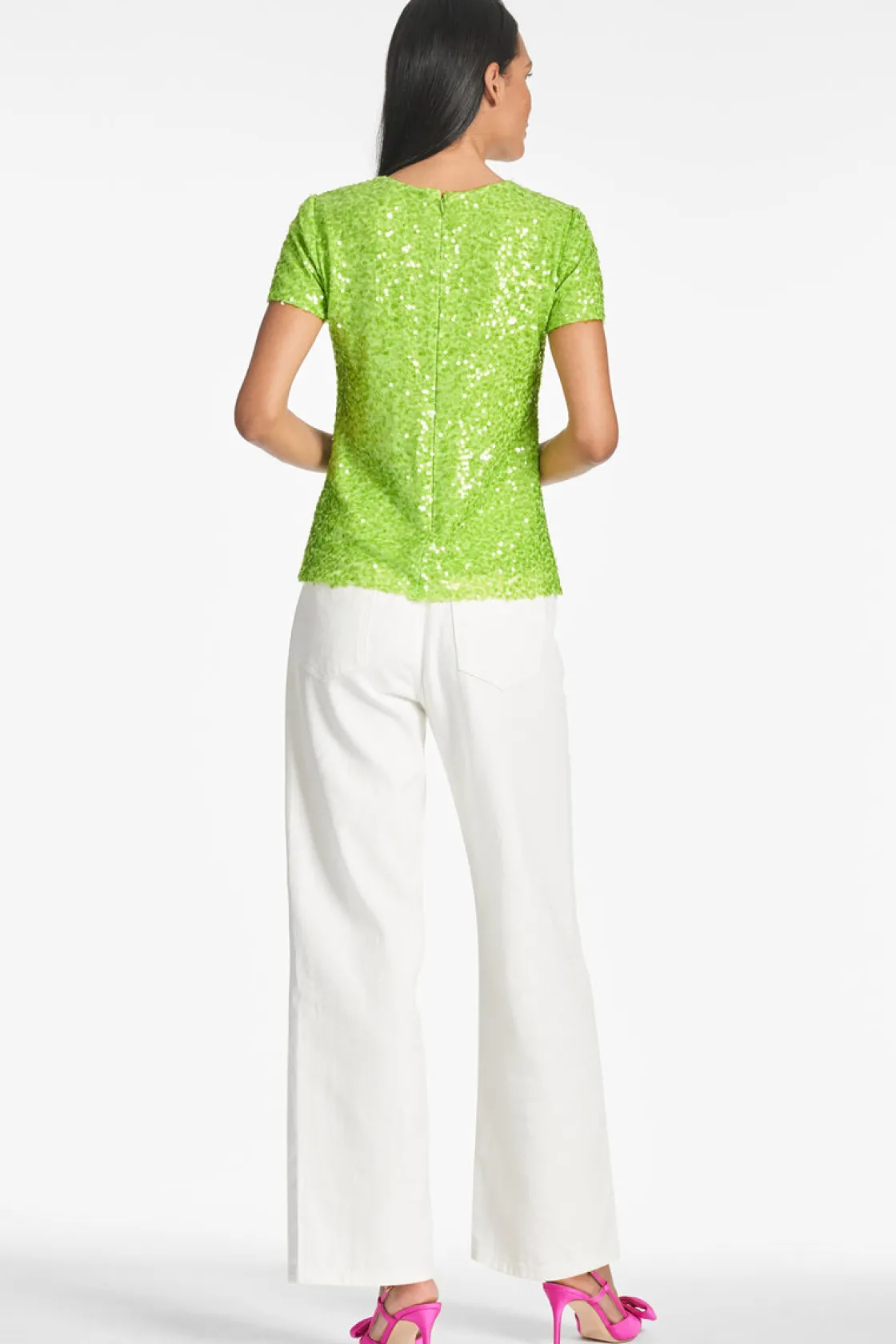 Sachin & Babi Veronica Top - Electric Lime Fashion