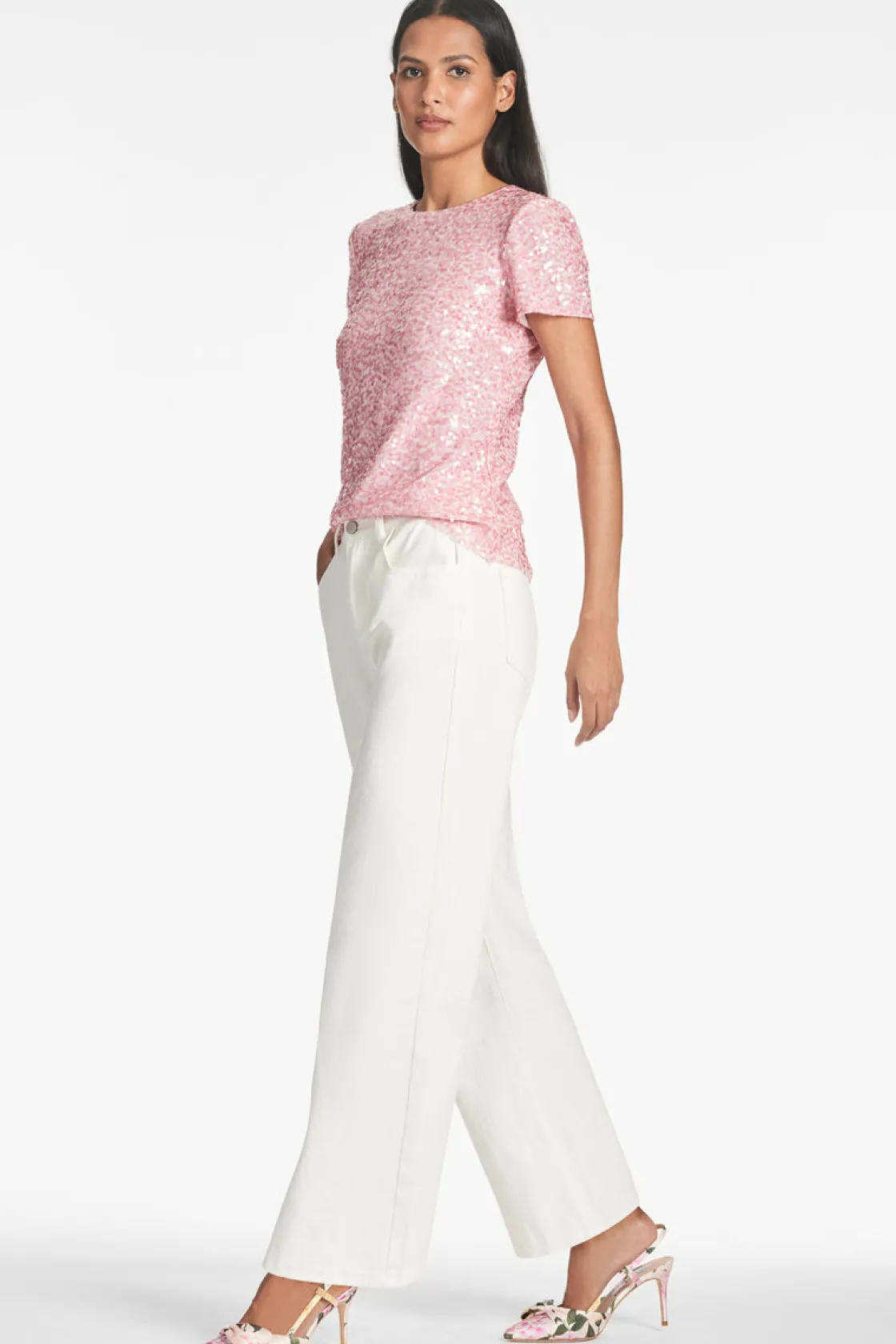 Sachin & Babi Veronica Top - Petal Pink Cheap