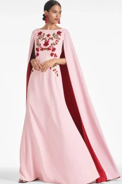 Sachin & Babi Vittoria Gown - Morganite/Ruby Morganite/Ruby Cheap