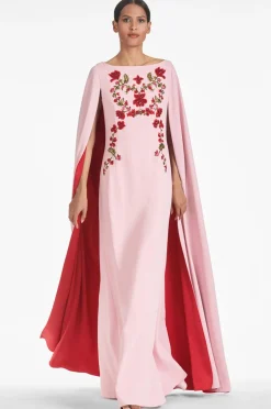 Sachin & Babi Vittoria Gown - Morganite/Ruby Morganite/Ruby Cheap