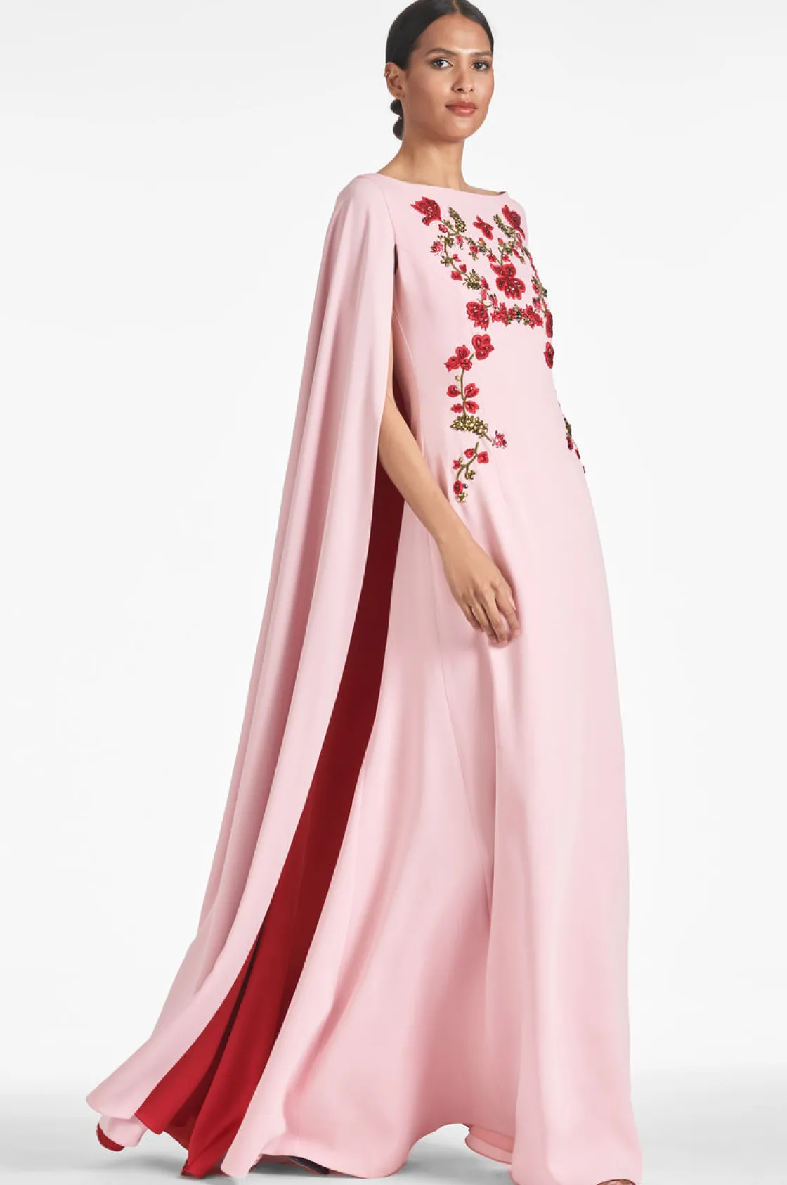 Sachin & Babi Vittoria Gown - Morganite/Ruby Morganite/Ruby Cheap