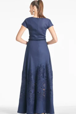 Sachin & Babi Zefira Gown - Navy Best Sale
